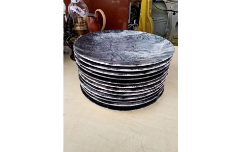 ASSIETTE PLATE LOT 12