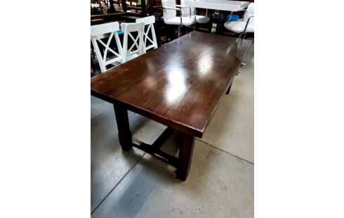 TABLE DE FERME ST CHÊNE +2 ALLONGES