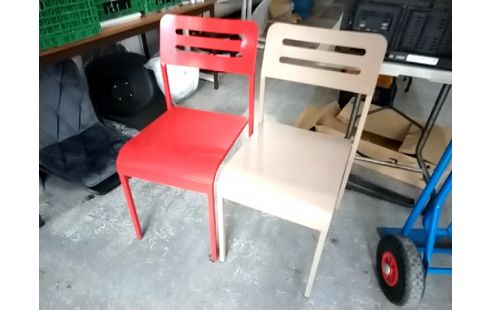 CHAISE METAL LA PAIRE