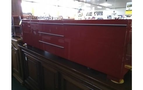 MEUBLE TV ROUGE 2T 1P