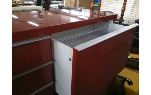 MEUBLE TV ROUGE 2T 1P