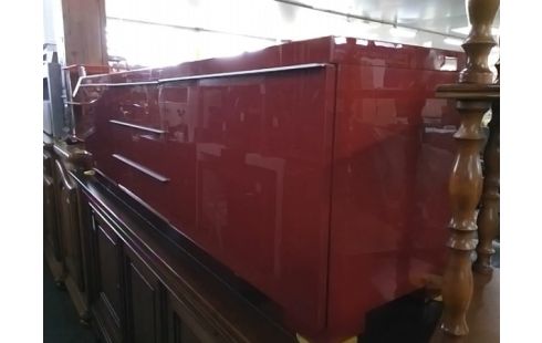 MEUBLE TV ROUGE 2T 1P