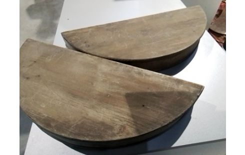 ETAGERE MURALE DEMI LUNE