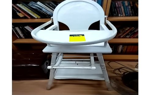 CHAISE BEBE BLANCHE BOIS