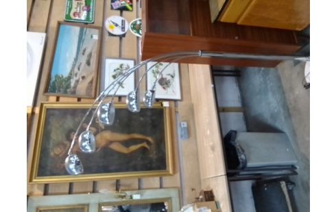 LAMPADAIRE 5 BRANCHES CHROME