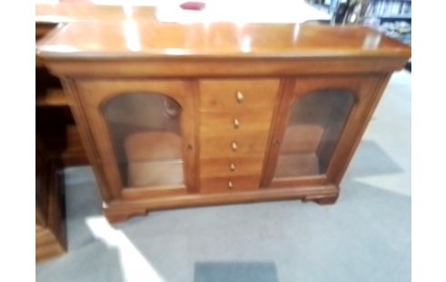 MEUBLE MERISIER 2P VITREES 5T