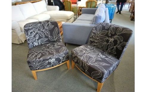 CHAUFFEUSE TISSU FEUILLES