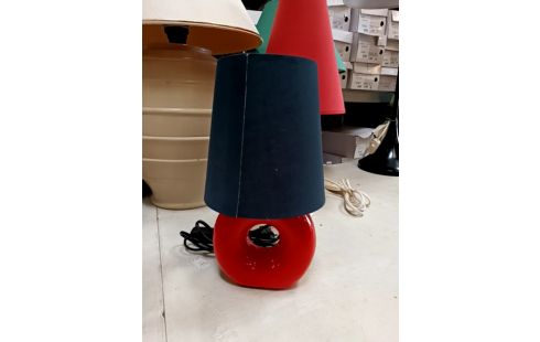 LAMPE DE CHEVET FAIENCE RGE