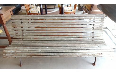 BANC DE JARDIN EN TECK