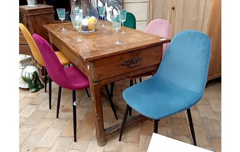 TABLE style fermette 2 tiroirs charmante