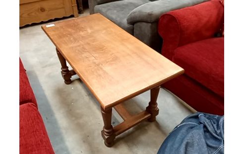 TABLE BASSE chene rectangle