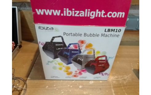 MACHINE A BULLES IBIZA