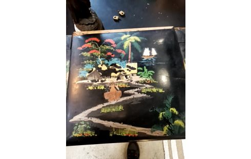 NECESSAIRE DE TOILETTE ASIATIQUE A RESTAURER