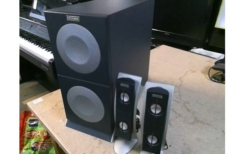 ENCEINTES ALTEC LANSING PC 2.1 AVEC TELECOMMANDE