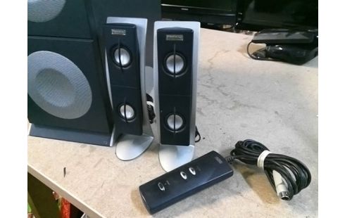 ENCEINTES ALTEC LANSING PC 2.1 AVEC TELECOMMANDE