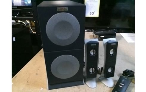 ENCEINTES ALTEC LANSING PC 2.1 AVEC TELECOMMANDE