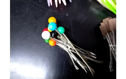 PIQUE APERO BOULES DE COULEURS (12)