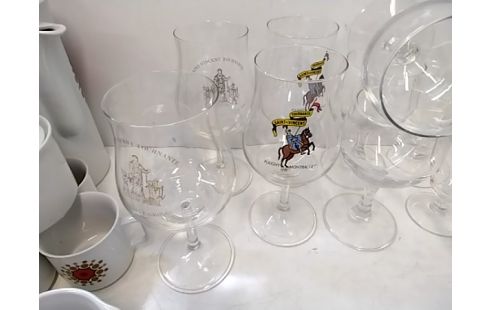 VERRES SAINT-VINCENT LOT DE 4