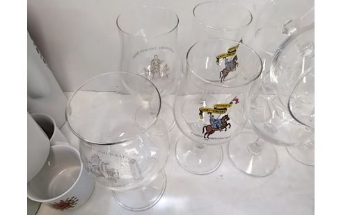 VERRES SAINT-VINCENT LOT DE 4