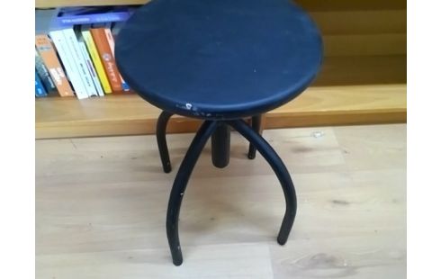 TABOURET NOIR