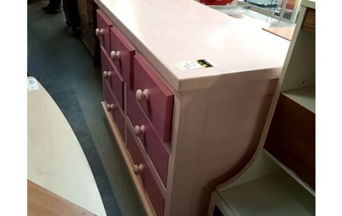 COMMODE coloree ikea rose