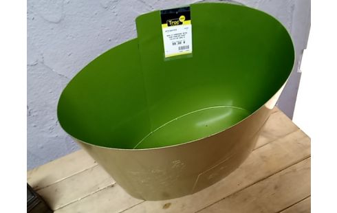 SEAU A CHAMPAGNE METAL OCRE PERRIER-JOUET COLLECTOR