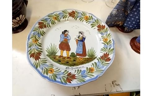 ASSIETTE DECO QUIMPER