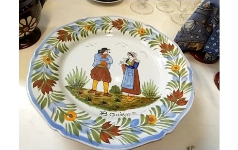 ASSIETTE DECO QUIMPER