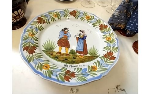 ASSIETTE DECO QUIMPER