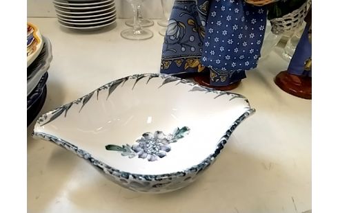 SAUCIERE FLEURS BLEUES