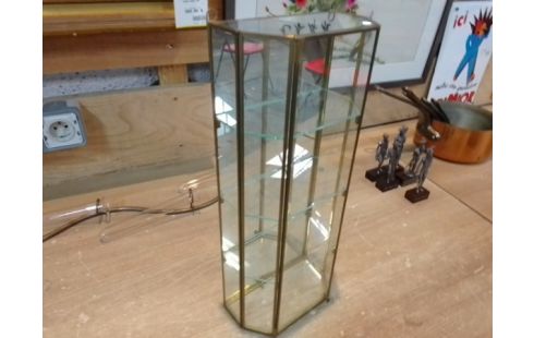 ARMOIRETTE VERRE METAL