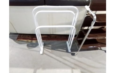 SECHE SERVIETTES MÉTAL  BLANC