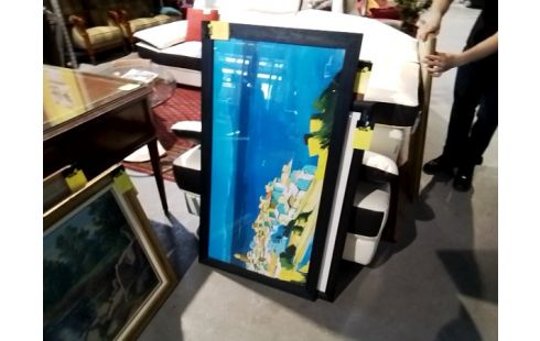 CADRE RECTANGLE PAYSAGE MER