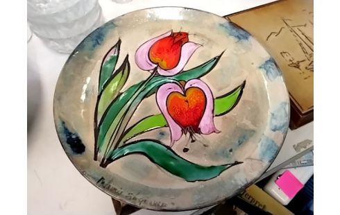 ASSIETTE DECO VALLORIS "LA GRANGE"