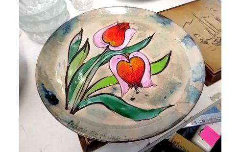 ASSIETTE DECO VALLORIS "LA GRANGE"