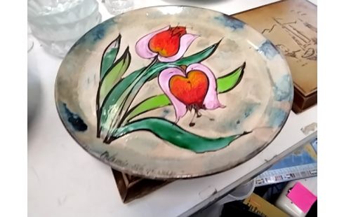 ASSIETTE DECO VALLORIS "LA GRANGE"