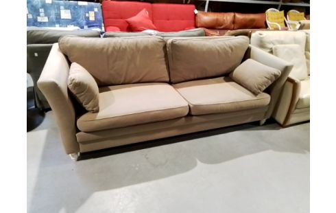 CANAPE 3P TISSUS BEIGE