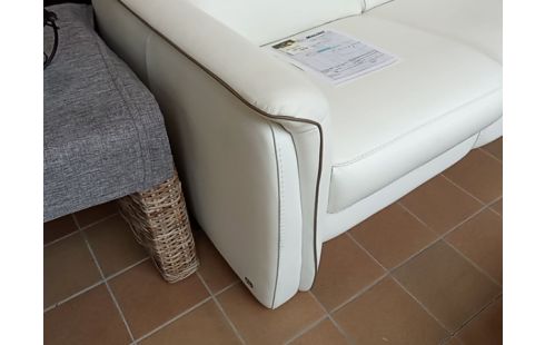 CANAPE CUIR 2 PLACES GORINI MEUBLES MAILLEUX