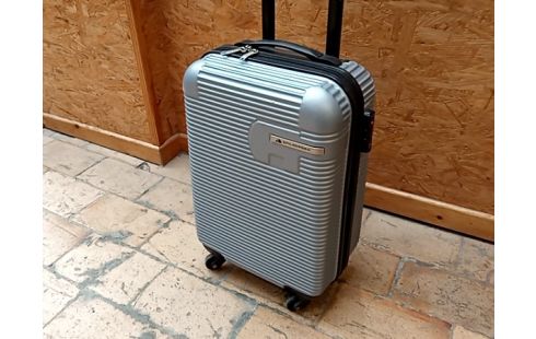 VALISE a roulettes grise