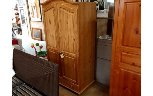 GARDE ROBES 2 portes en pin