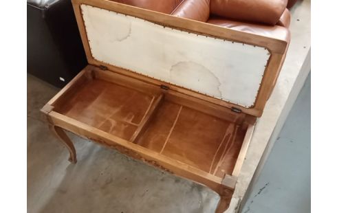 BANQUETTE STYLE LOUIS XV TAPISSERIE