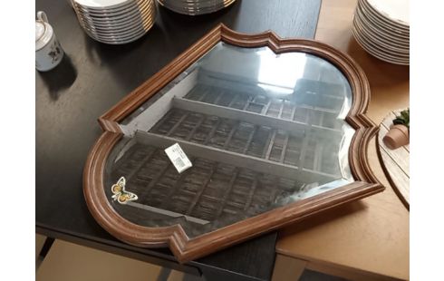 MIROIR CHENE STYLE  LOUIS XV