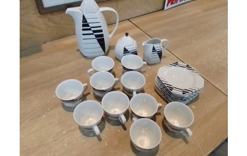 SERVICE A CAFE NOIR BLANC BAVARIA