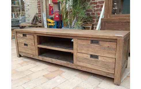 MEUBLE TV TECK 4 TIROIRS