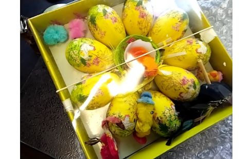 DECORATION OEUFS DE PÂQUES