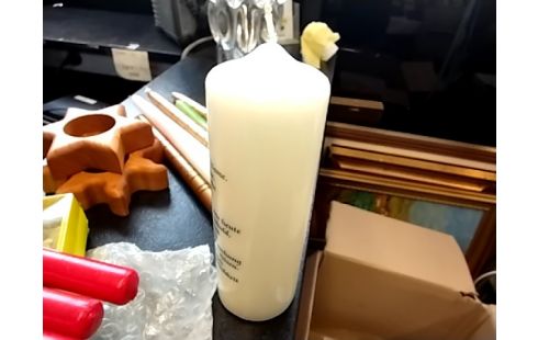 BOUGIE NEUVE BLANCHE