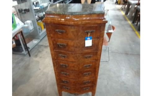 MEUBLE DESSUS MARBRE 7 TIROIRS