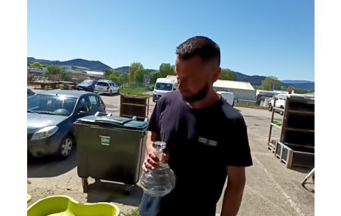 AQUARIUM + MEUBLE + SAC RSV2