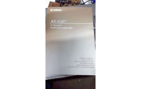 YAMAHA RECEIVER RX-V357