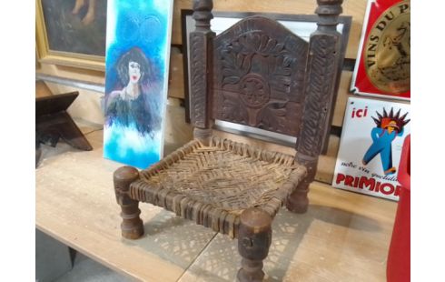 FAUTEUIL BOIS TYPE AFRIQUE